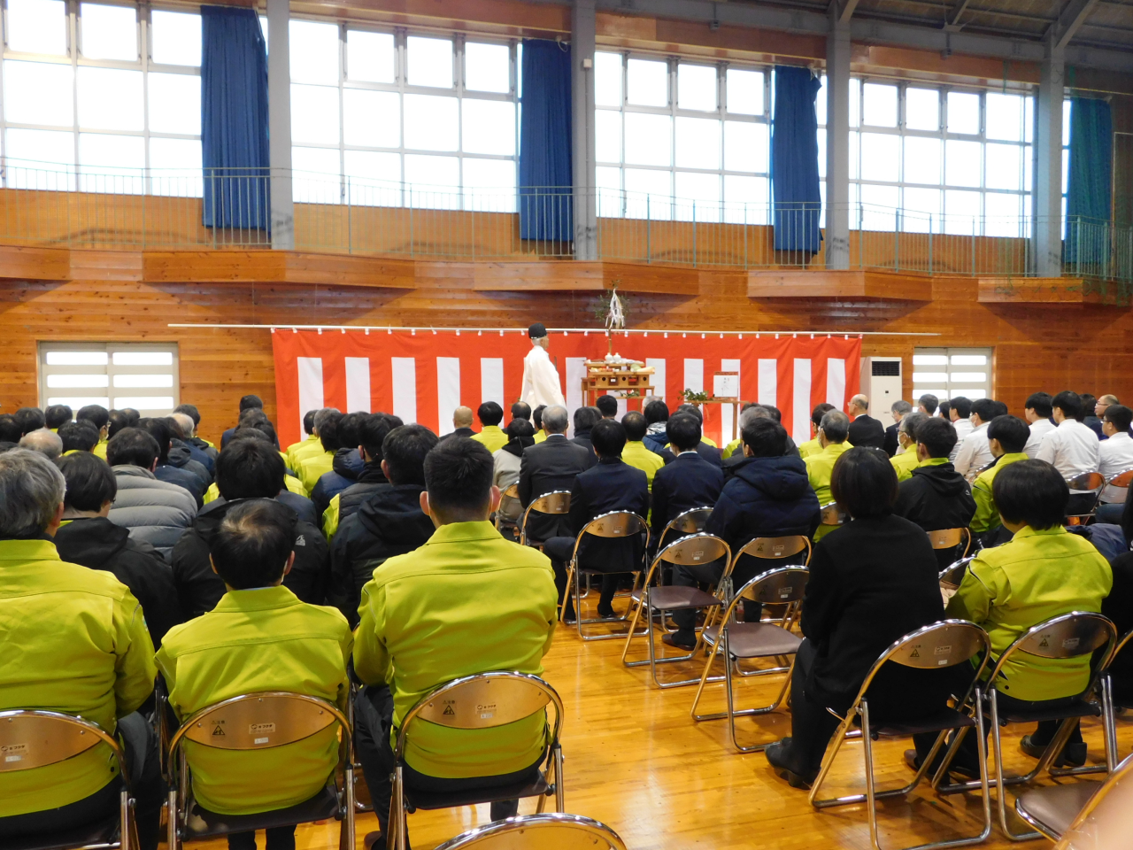 令和7年 フクダグループ 安全祈願祭・仕事始め式を執り行いました。